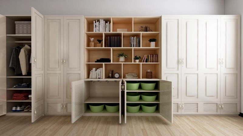 學校簡約家具生產廠家定制南航附中學生宿舍家具