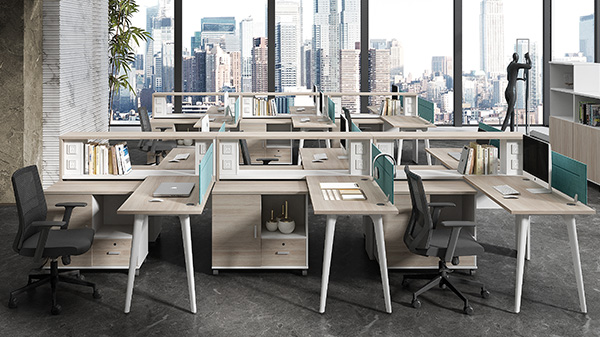 時尚簡約多人組合屏風辦公桌隔斷 屏風工作位 屏風卡位廠家定制